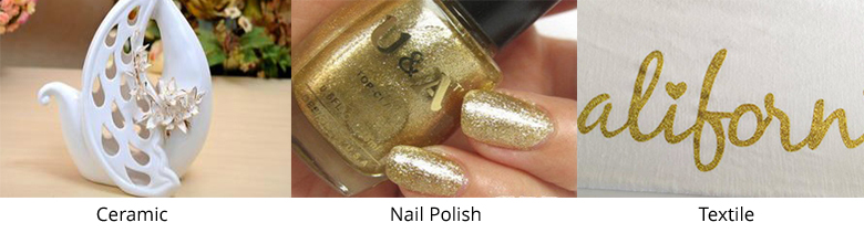 SR2105 gold glitter powder for nail polish, etc.