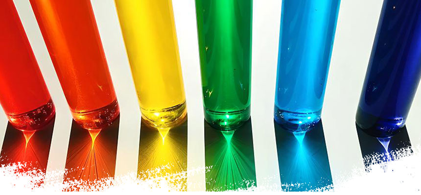 Cosmetic grade liquid dyes