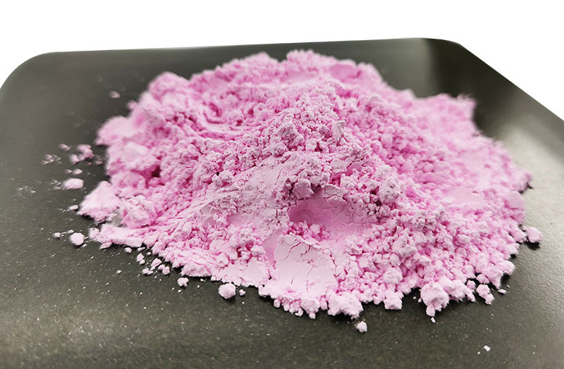 pink to colorless thermochromic pigment