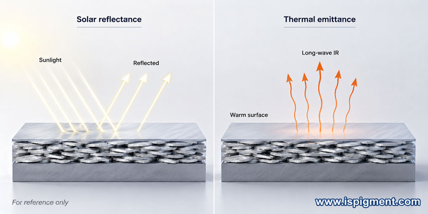 solar-reflectance-vs-thermal-emittance-aluminum-coating