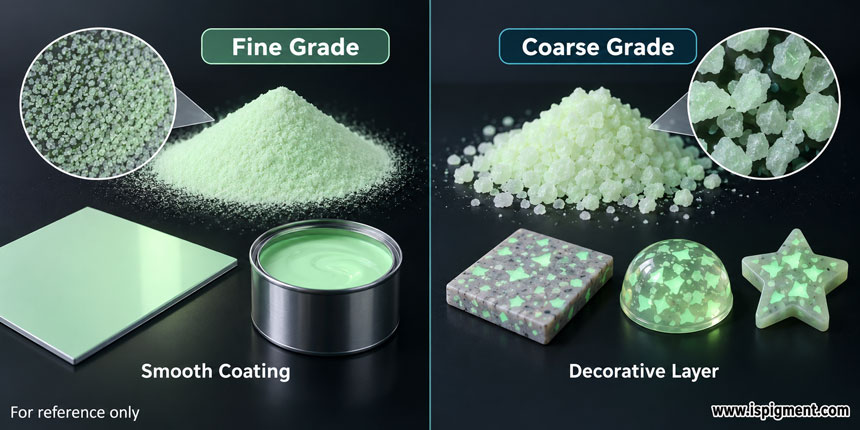 glow-in-the-dark-pigment-particle-size-application-selection