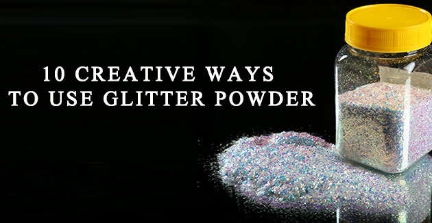 다이아몬드처럼 밝게 빛나세요 - 글리터 파우더를 활용하는 10가지 창의적인 방법