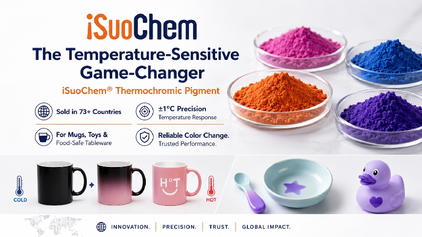 iSuoChem(ispigment.com)의 온도 감응형 혁신적인 제품